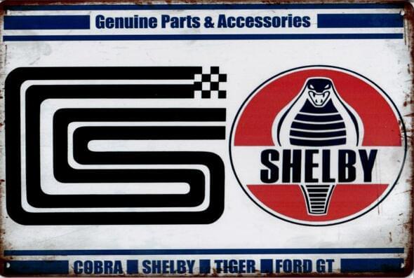 Shelby Parts - Old-Signs.co.uk